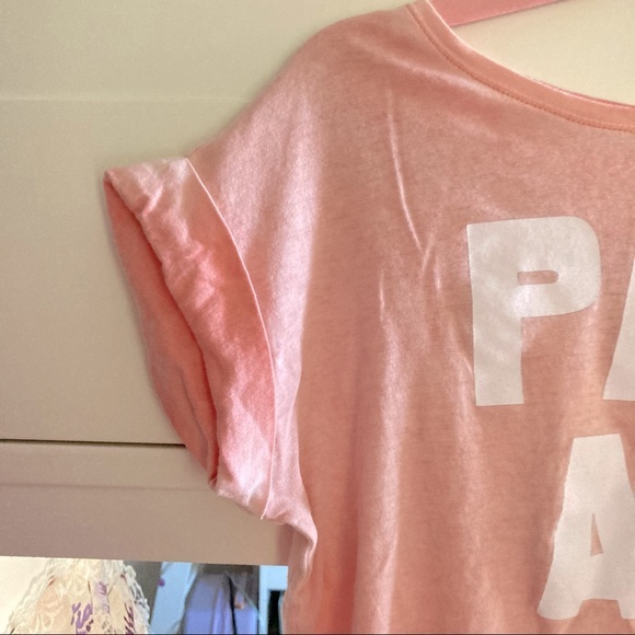 🌸3/$30🌸 Old Navy Girls’ Peach “paradise” Tee 💕 - Picture 3 of 4